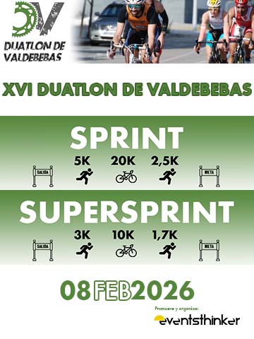 XVI Duatlón de Valdebebasposter