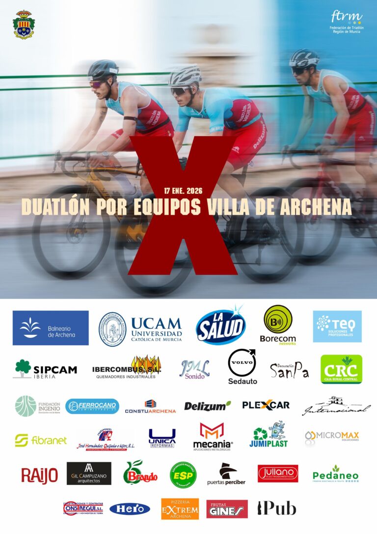 X Duatlón CRE Equipos Villa de Archenaposter