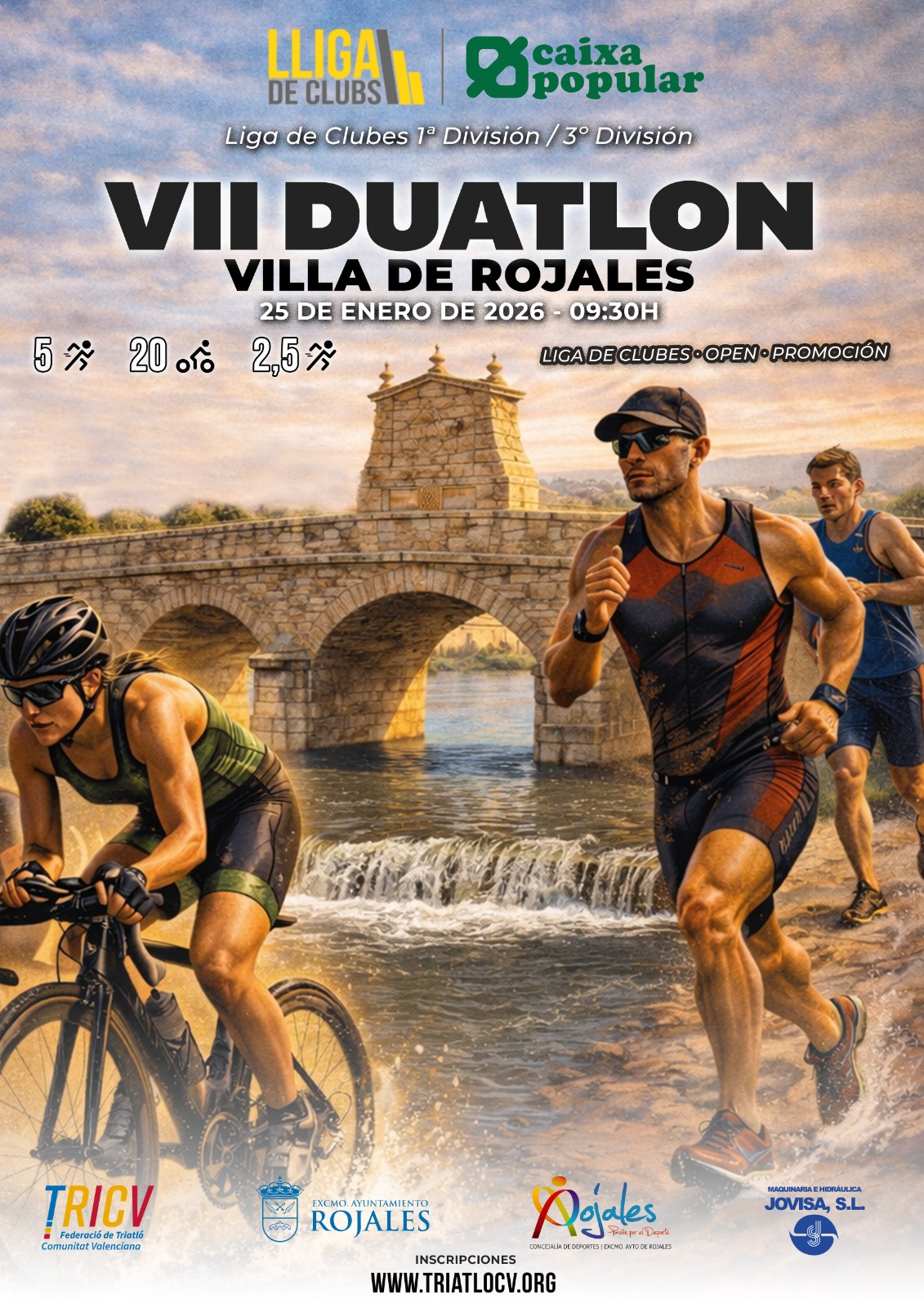 VII Duatlón Villa de Rojalesposter