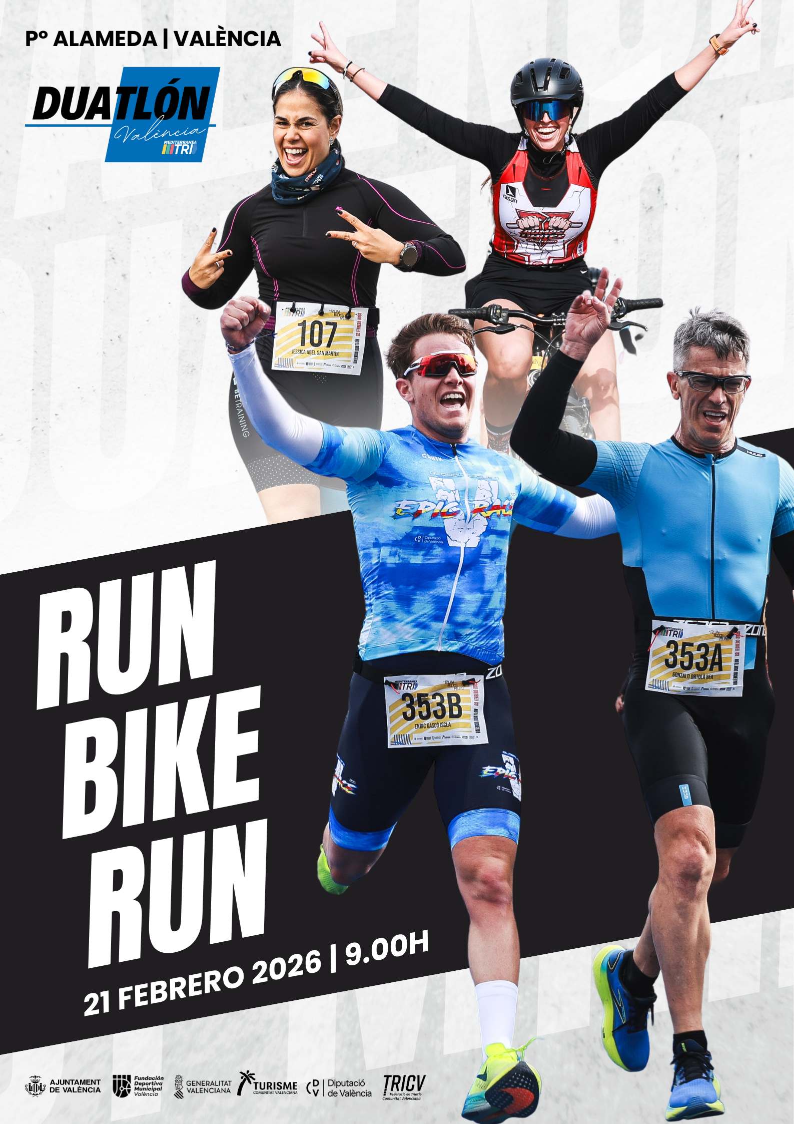 Duatlón Valencia By MTRIposter