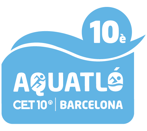 Aquatló CET10 Barcelonaposter
