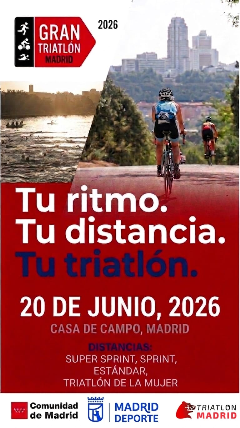 Gran Triatlón Madrid poster