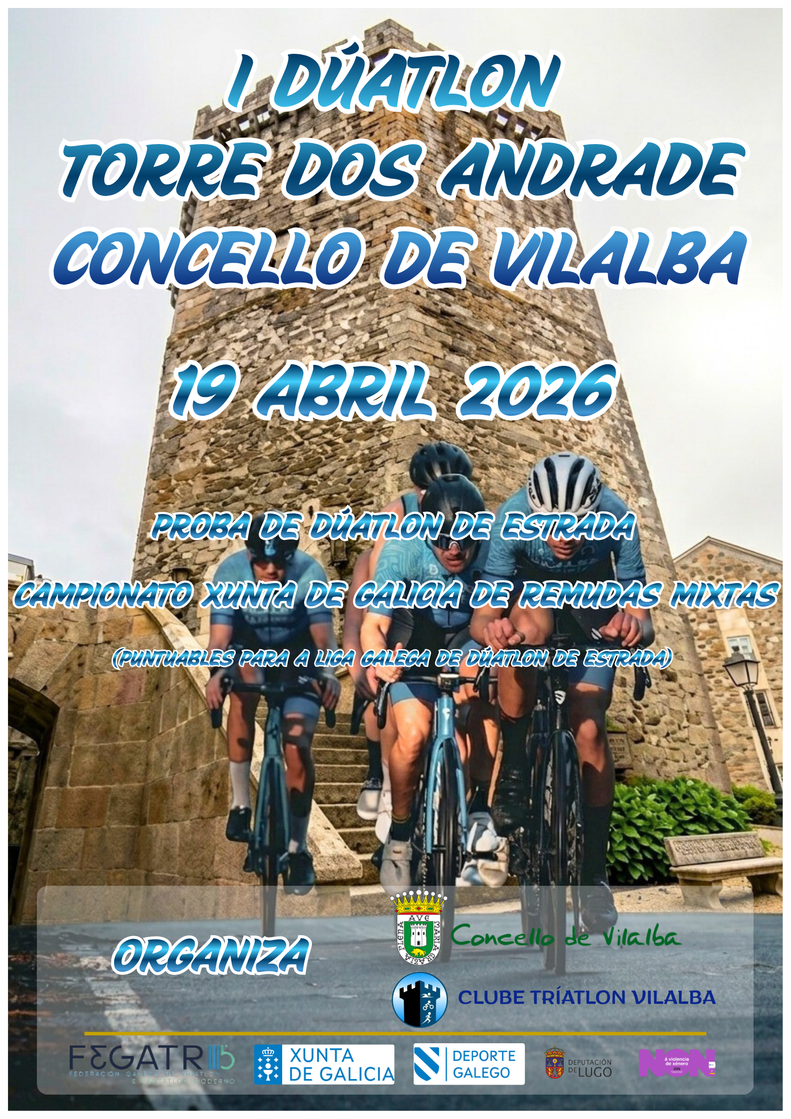 I Dúatlon Torre Dos Andradeposter