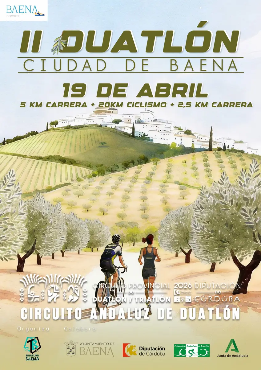 II Duatlón Ciudad de Baenaposter