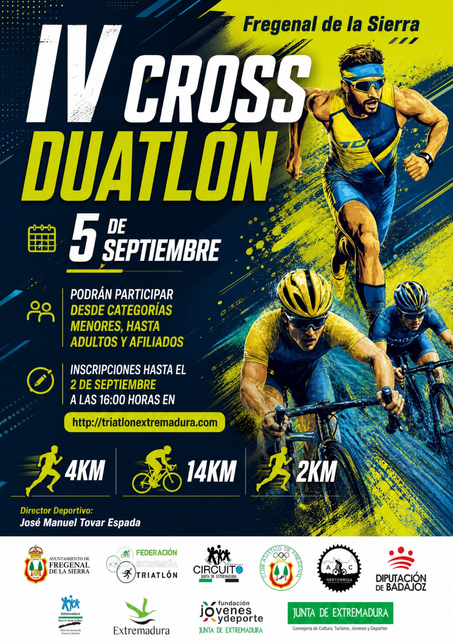 II Duatlón Cros de Fregenal de la Sierraposter