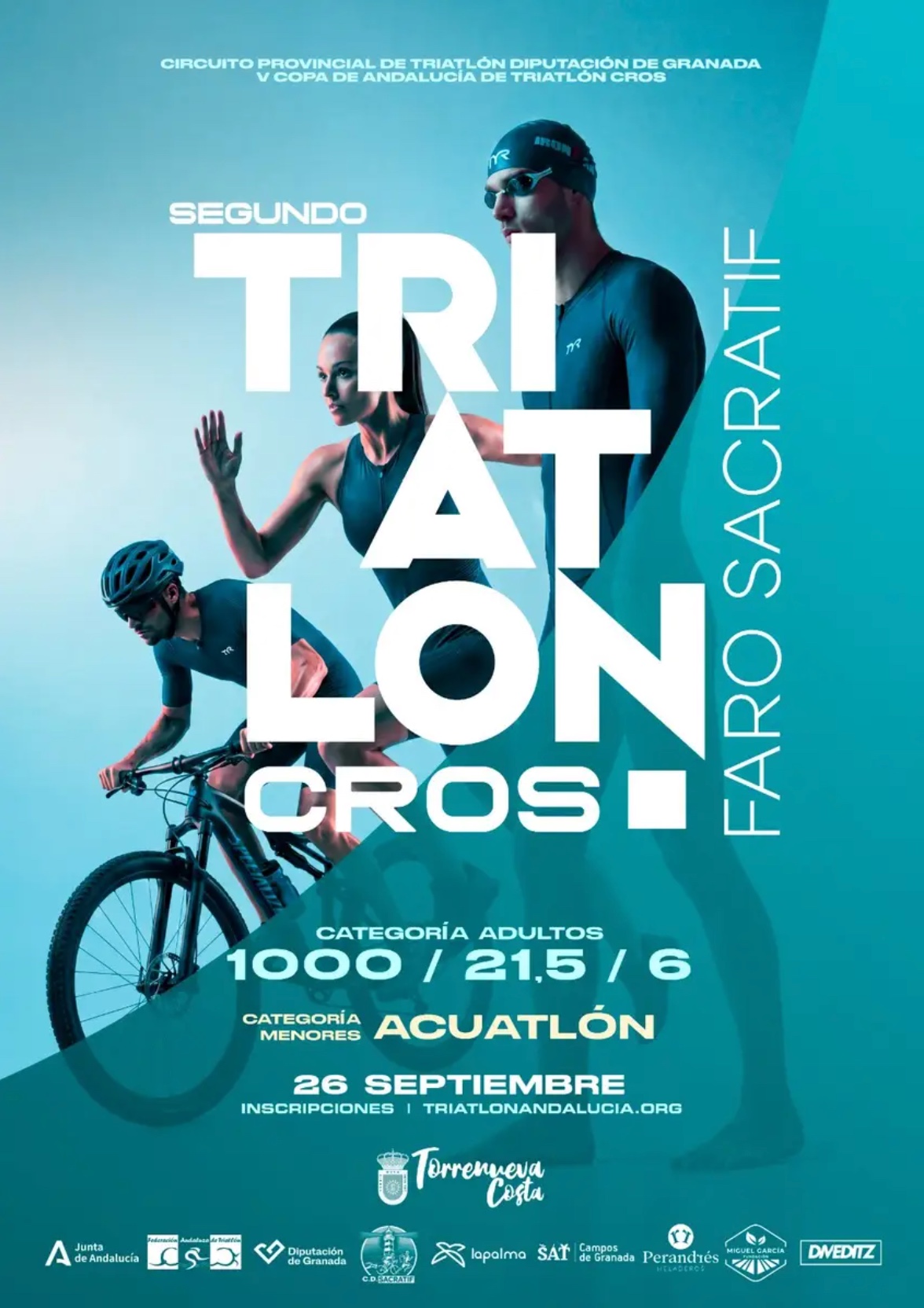 II TRIATLÓN CROS FARO SACRATIF – Torrenueva Costaposter