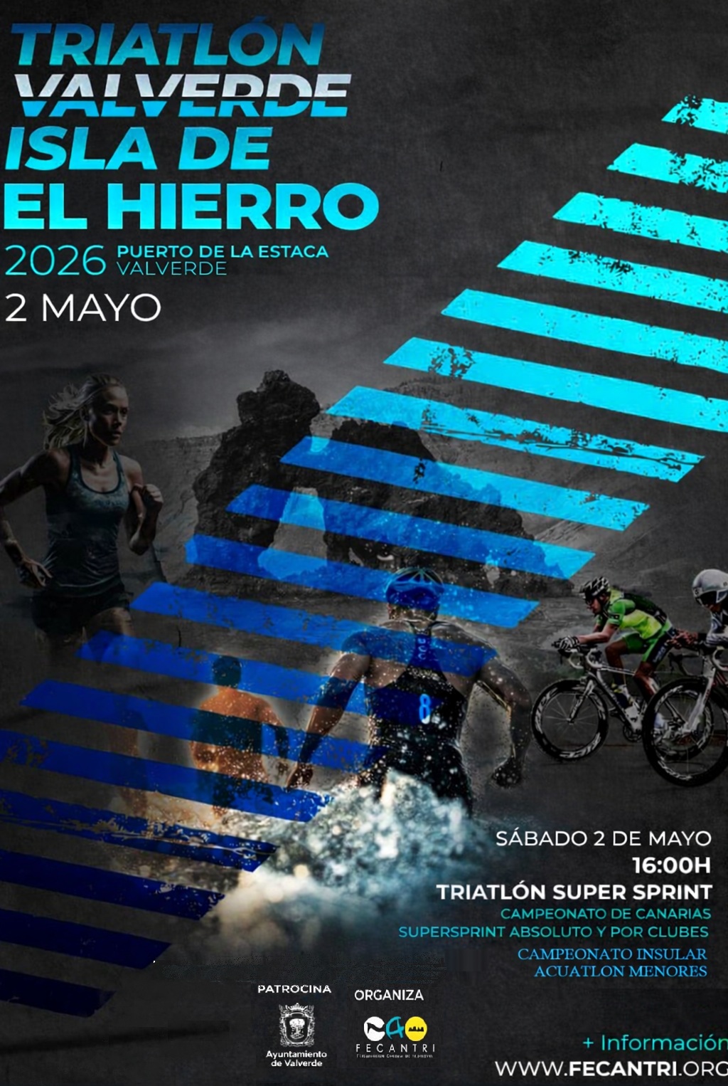 III Triatlón Valverde - Isla de el Hierroposter