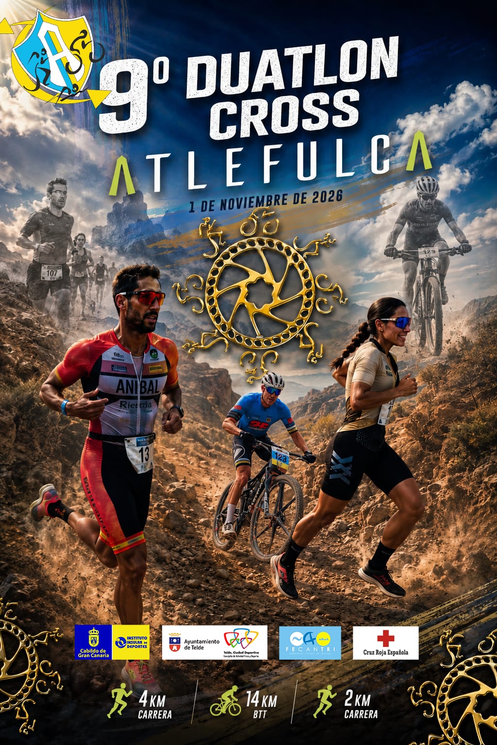 IX Duatlón Cross Atlefulcaposter