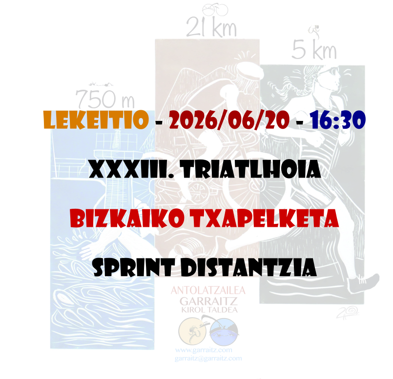 Lekeitioko Xxxiii. Triatloiaposter