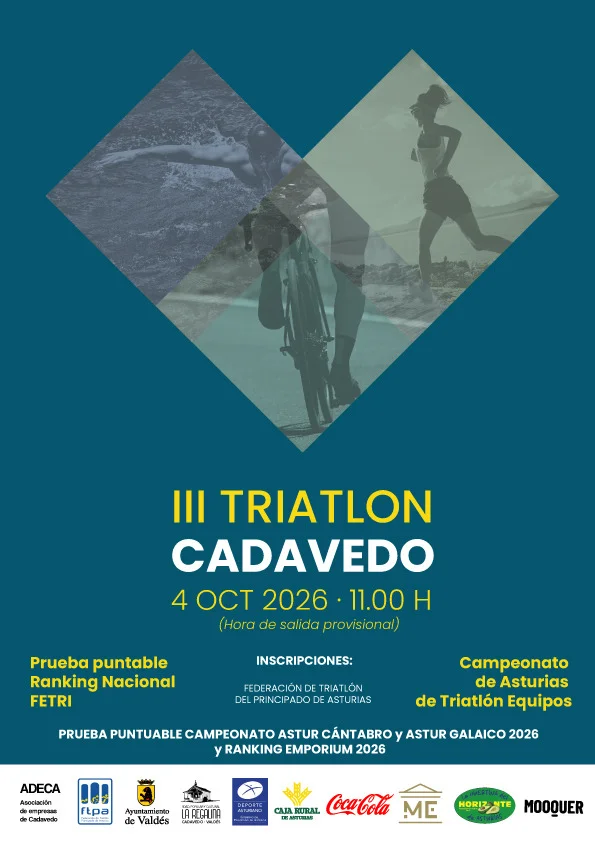 Triatlón de Cadavedoposter