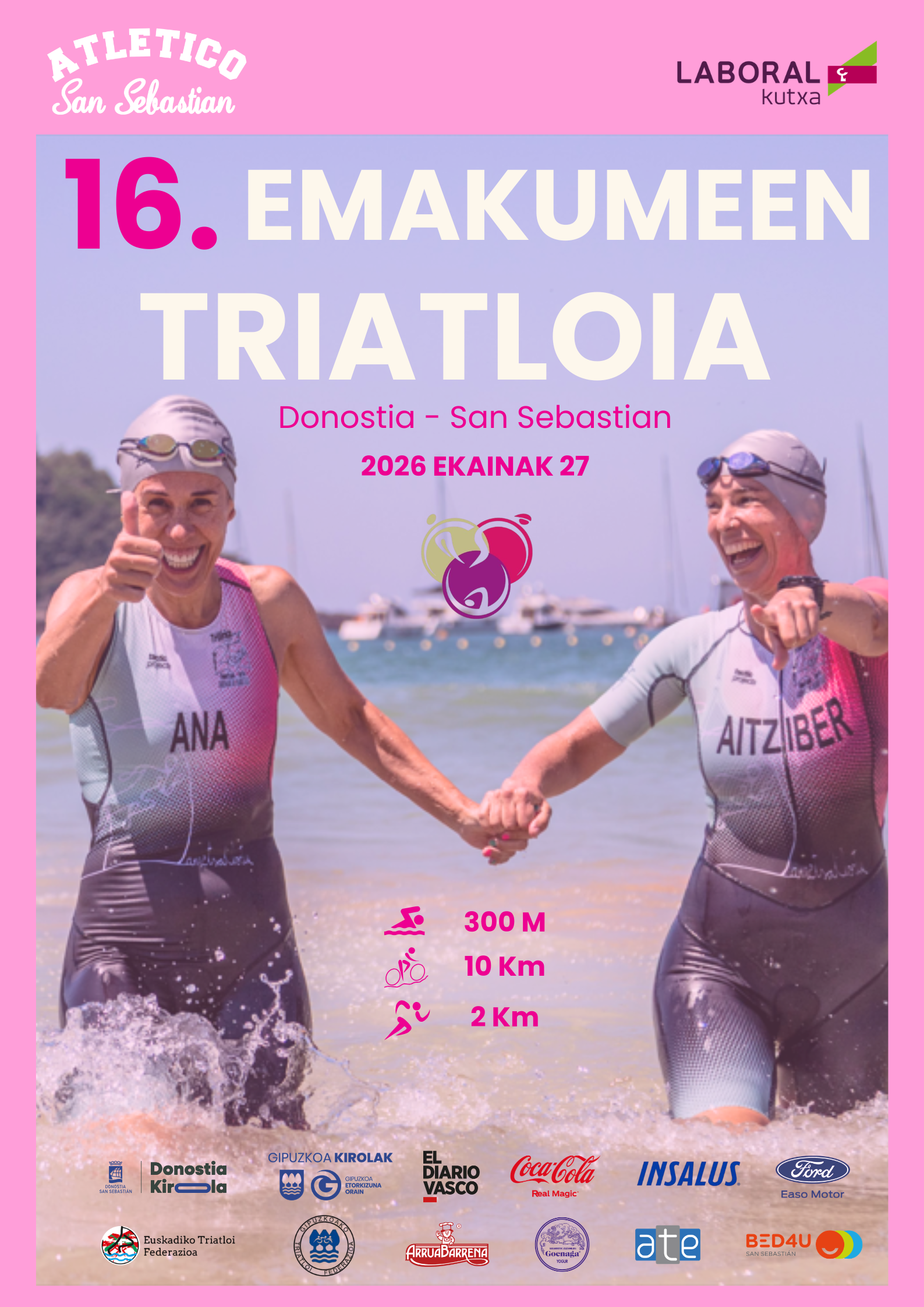 Triatlón de la Mujer Donostiaposter