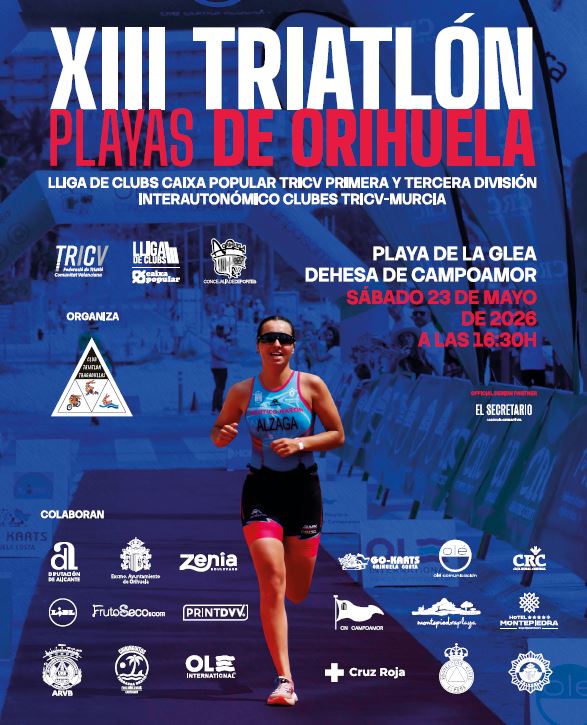 XIII Triatlón Playas de Orihuelaposter