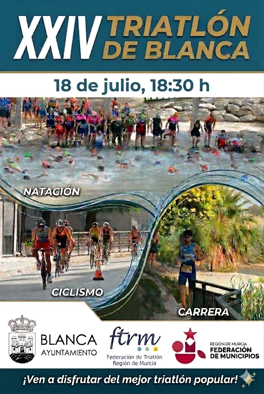 XXIV Triatlón Villa de Blancaposter
