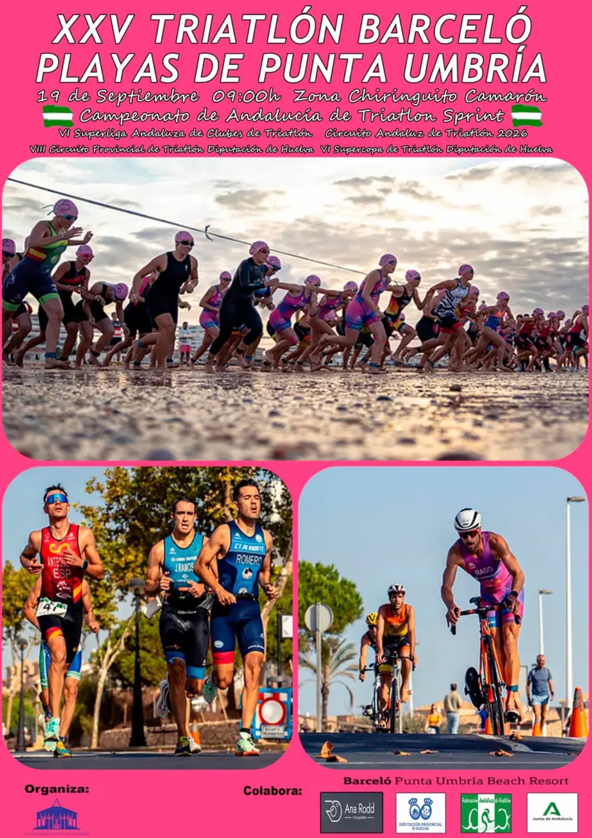 XXV Triatlón Barceló Playas de Punta Umbríaposter