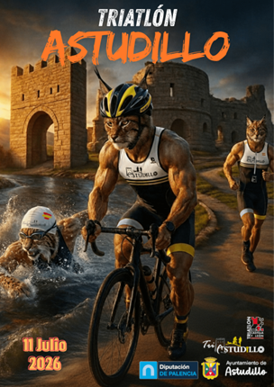 XXVII Triatlón de Astudilloposter