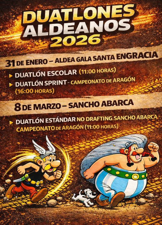 III Duatlón Aldea Gala Santa Engraciaposter