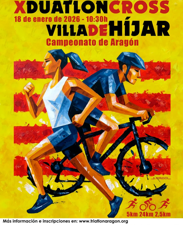 X Duatlón Cros Villa de Híjarposter
